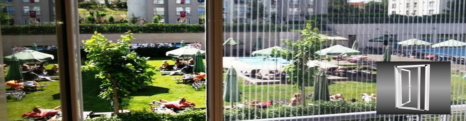 Akordiyon (Pileli - Plise) Sineklik